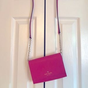 Kate Spade Crossbody Hot Pink/Magenta bag